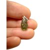 Silber Moldavit Anhänger 0,8g