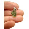 Silver moldavite pendant 0,8g