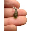 Silber Moldavit Anhänger 0,6g