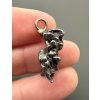 Iron meteorite pendant