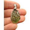 Moldavite pendant