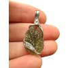 Moldavite pendant