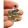 Moldavite pendant
