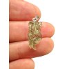 Silver moldavite pendant 0,8g