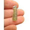Silver moldavite pendant 1g