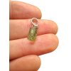 Silver moldavite pendant 0,6g