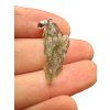 Silver moldavite pendant 1,3g