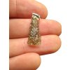 Silver moldavite pendant 0,7g