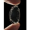 Stříbrný přívěsek ze slovenského obsidiánu 3,6g