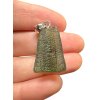 Silver moldavite pendant 4,2g