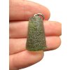 Silber Moldavit Anhänger 4,2g