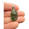 Silver moldavite pendant 3,5g