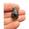 Silver moldavite pendant 3,7g