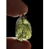 Silver moldavite pendant 3,7g