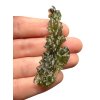 Silver moldavite pendant from Besednice Jezkovna 8,1g
