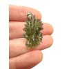 Silver moldavite pendant 4g from Besednice Jezkovna