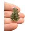 Silver moldavite pendant 3,9g from Besednice Jezkovna