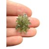Silver moldavite pendant 2,3g from Besednice Jezkovna