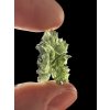 Silver moldavite pendant 2,7g from Besednice Jezkovna