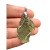 Moldavite pendant