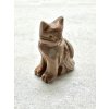 Tierchen aus Speckstein – Katze