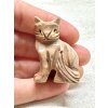 Animal made of soapstone – cat