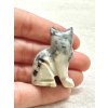Tierchen aus Speckstein – Katze