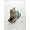 Animal made of soapstone – cat