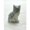 Tierchen aus Speckstein – Katze