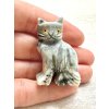 Tierchen aus Speckstein – Katze