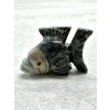 Tierchen aus Speckstein – Fischchen
