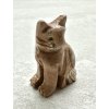 Tierchen aus Speckstein – Katze