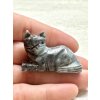 Tierchen aus Speckstein – Katze