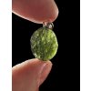 Silver moldavite pendant 3g
