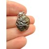 Silver moldavite pendant 3g