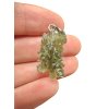 Silver moldavite pendant 2,8g from Besednice Jezkovna