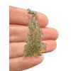 Silver moldavite pendant 4,1g from Besednice Jezkovna