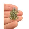 Silver moldavite pendant 3,5g from Besednice Jezkovna
