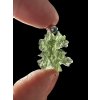 Silver moldavite pendant 3,5g from Besednice Jezkovna
