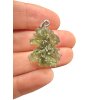 Silver moldavite pendant 3,5g from Besednice Jezkovna