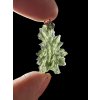 Silver moldavite pendant 3,5g from Besednice Jezkovna