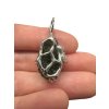 Silver moldavite pendant with gold-plated elements 5,9g