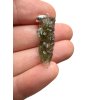 Silver moldavite pendant 2g