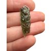 Silver moldavite pendant 2g