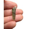 Silber Moldavit Anhänger 1g