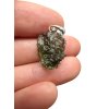 Silber Moldavit Anhänger 1,7g