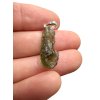 Silber Moldavit Anhänger 1,2g