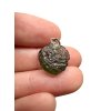 Silber Moldavit Anhänger 1,5g