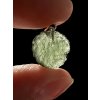 Silber Moldavit Anhänger 1,5g