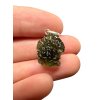 Silber Moldavit Anhänger 2,1g